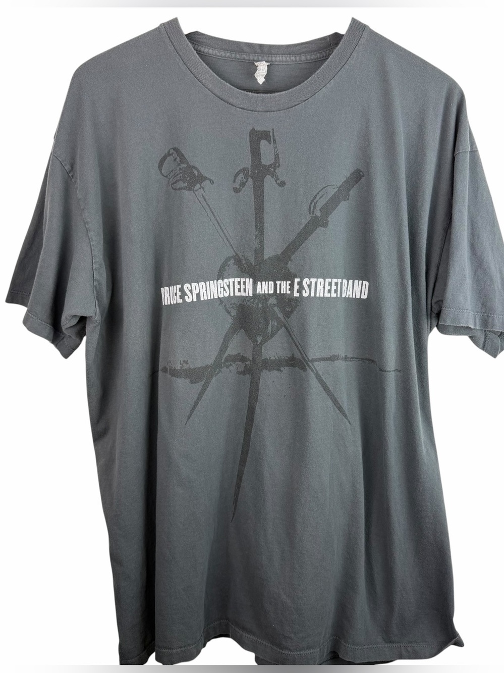 Bruce Springsteen & The E Street Band 2006 | Gray White Black Graphic Tour Tee